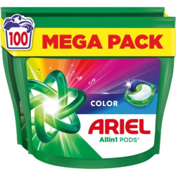 Ariel Pods Allin1 Color Laundry Capsules For Colored Clothes 100 Pieces