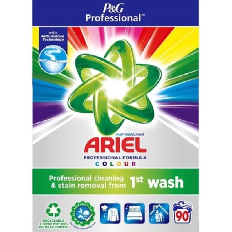 Ariel Professional Washing Powder Color 55kg 90 Washes