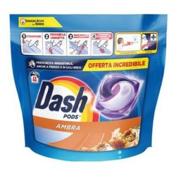 Dash Dash Pods X 44 Ambra Laundry Pods