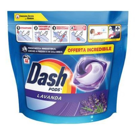 Dash Dash Pods X 44 Lavender Laundry Pods