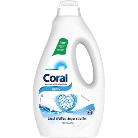 Coral White With Antigrey Effect Laundry Gel 115 L