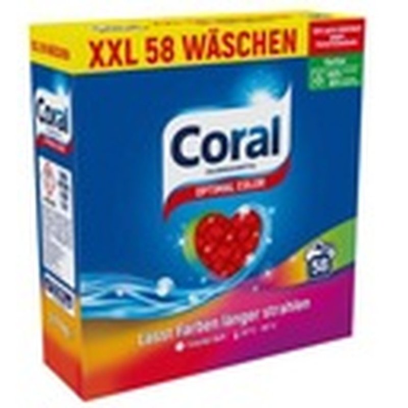 Coral Color Washing Powder 58 Loads 377 Kg