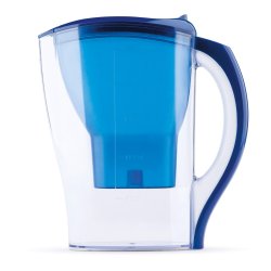 JATA HJAR1001 filtre à eau Filtre à eau pour carafe 2,5 L Bleu, Transparent