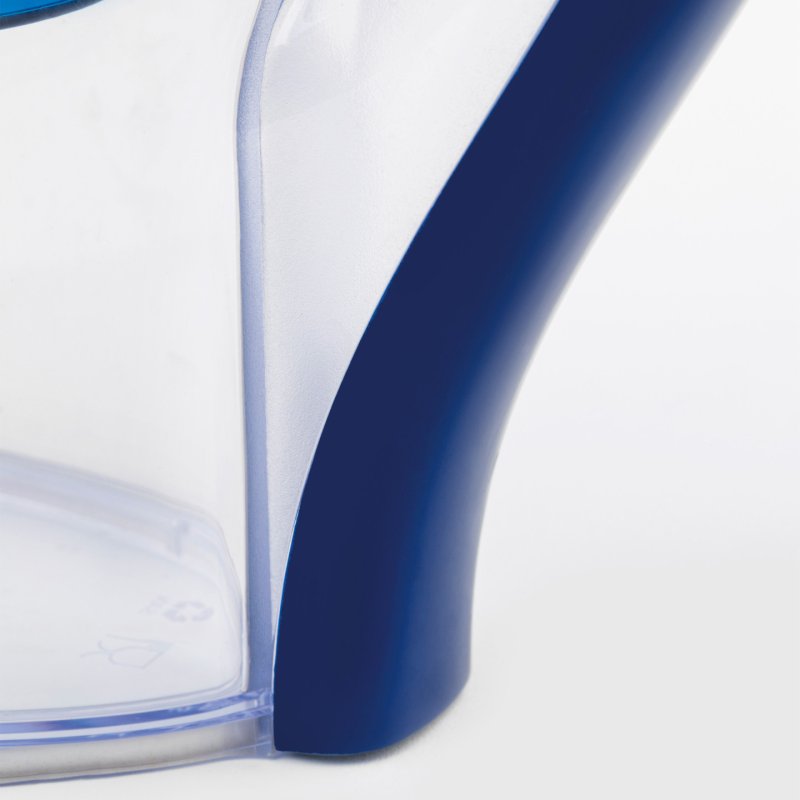 JATA HJAR1001 filtre à eau Filtre à eau pour carafe 2,5 L Bleu, Transparent