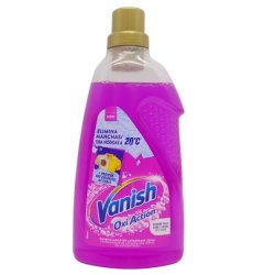 Vanish Gold Oxi Action Liquid 1500 Milliliters Pink Disinfectant By Vanish