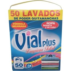 Vialplus Traditional Detergent Case 252 Kg 50 Doses