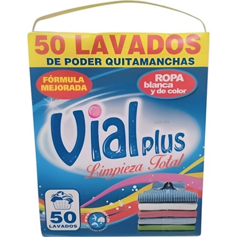 Vialplus Traditional Detergent Case 252 Kg 50 Doses