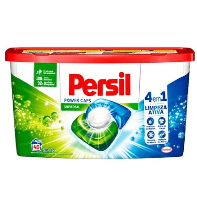 Henkel Persil 4 In 1 Discs Laundry Capsules 40 Pieces Universal