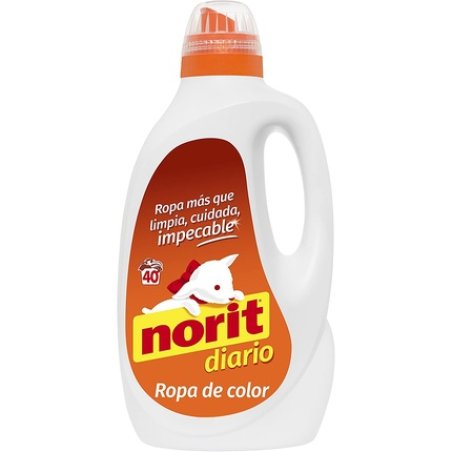 Norit Daily For Coloured Laundry Detergent Liquid 40 Washes, 2150 Ml