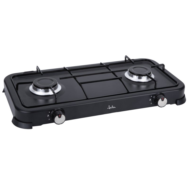 JATA JECG2702 hob Black Countertop Gas 2 zone(s)
