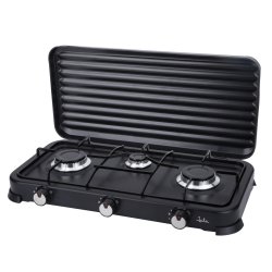 JATA JECG2703 hob Black Countertop Gas 3 zone(s)