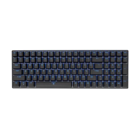 White Shark ESL-K2 KATANA clavier USB QWERTY Noir, Gris