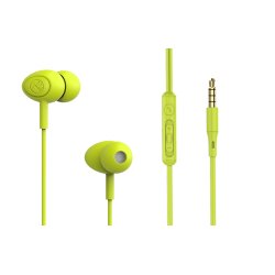 Tellur Basic Gamma wired in-ear headphones green