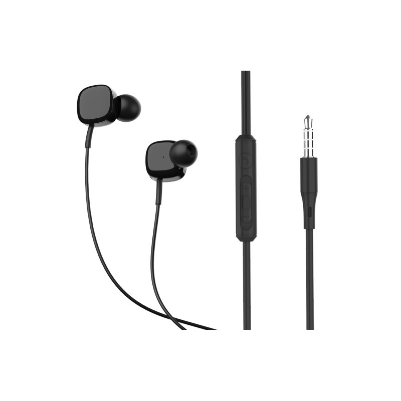 Tellur Basic Sigma wired in-ear headphones black