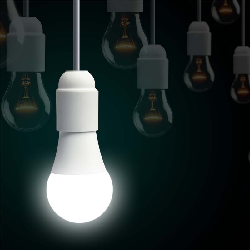 Tellur Smart WiFi Bulb E27, 9W, white/warm, dimmer