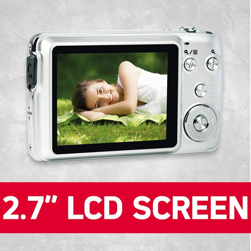 AgfaPhoto Compact DC8200 1/3.2" Compact camera 18 MP CMOS 4896 x 3672 pixels Silver