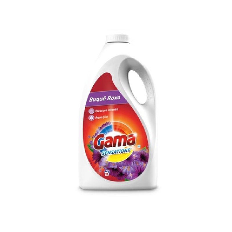 Gama Liquid Laundry Detergent Violet Concentrated 405 Liters 90 Washes