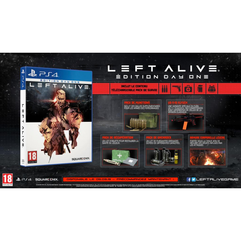 Left Alive Day-One edition