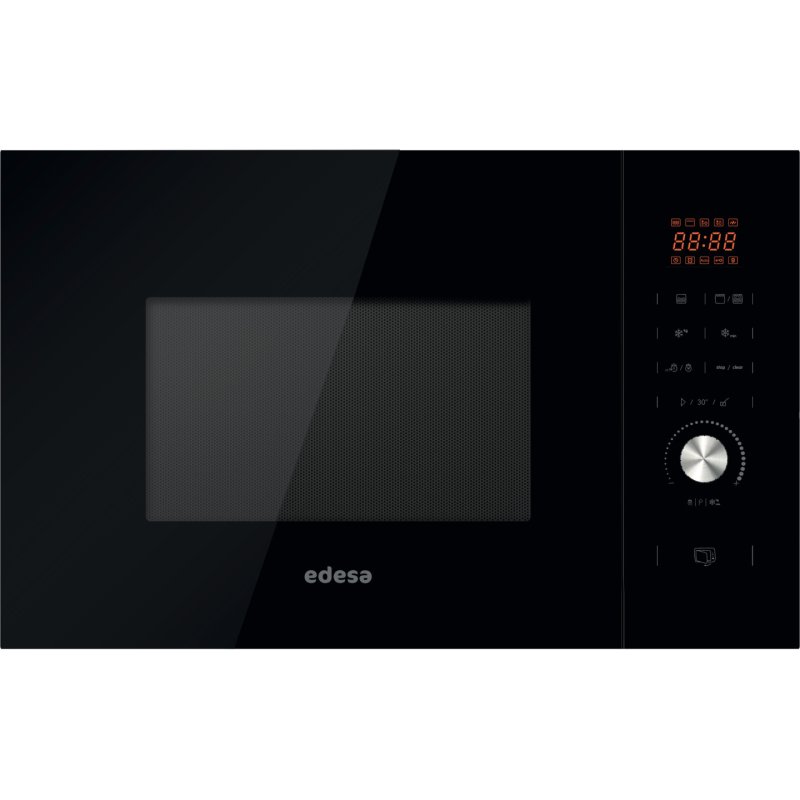Edesa EMW-2530-IG BK Intégré Micro-ondes grill 25 L 900 W Noir