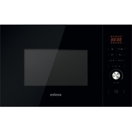 Edesa EMW-2530-IG BK Intégré Micro-ondes grill 25 L 900 W Noir