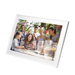 Denver PFF-1514W cadre photos numériques Blanc 39,6 cm (15.6") Écran tactile Wifi