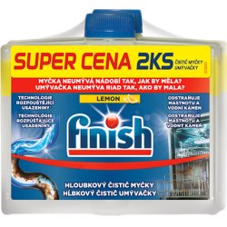 Finish Lemon Sparkle Dishwasher Cleaner 2x250 Ml 500 Ml