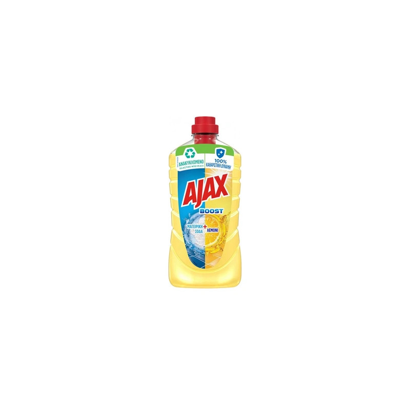Ajax Boost Floor Cleaner With Lemon & Baking Soda 1 Liter