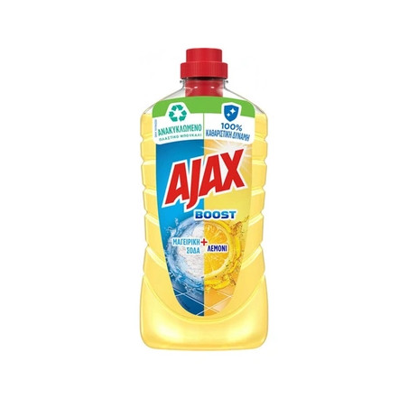 Ajax Boost Floor Cleaner With Lemon & Baking Soda 1 Liter