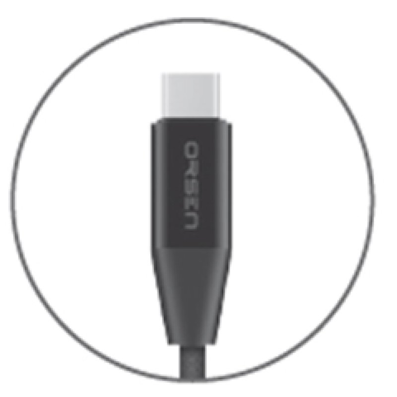 Orsen S33 Type-C Data Cable 2.1A 1.2m black