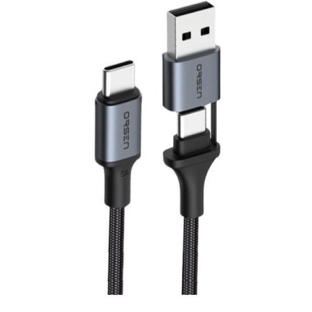Orsen S8 2-IN-1 USB and Type-C 5A 1.5m black