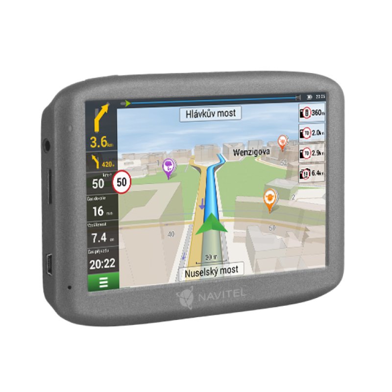 Navitel E501 navigator Fixed 12.7 cm (5") TFT Touchscreen Grey