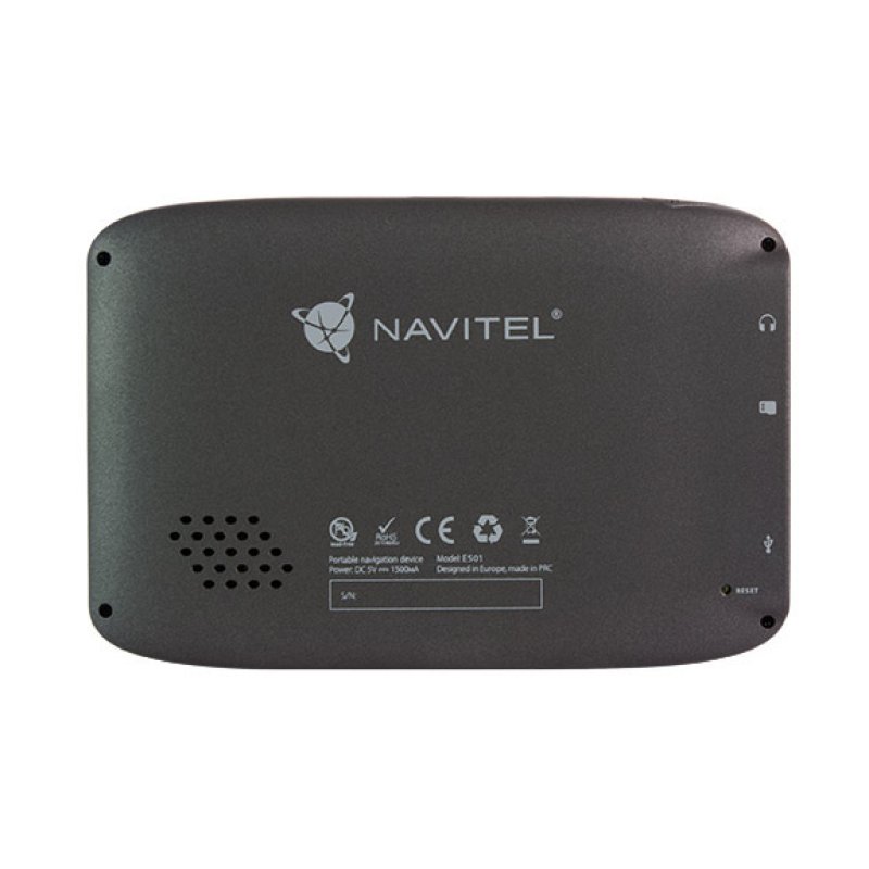Navitel E501 navigator Fixed 12.7 cm (5") TFT Touchscreen Grey