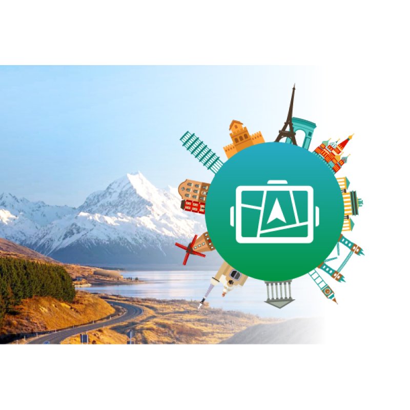 Navitel E501 navigateur Fixé 12,7 cm (5") TFT Écran tactile Gris