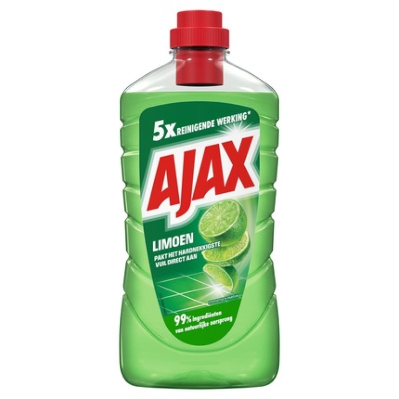 Ajax Allpurpose Cleaner Lime Effective Cleaning Solution For Various Surfaces