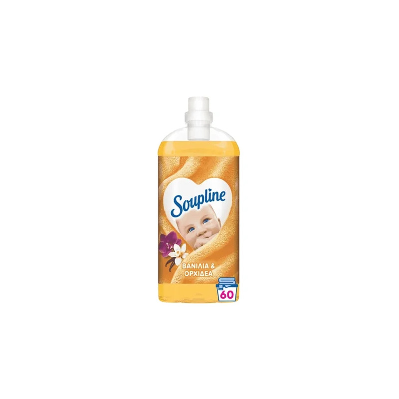 Soupline Softener 1260ml 60 Washes Vanillaorchid Scent