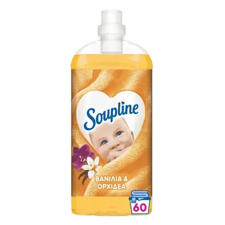 Soupline Softener 1260ml 60 Washes Vanillaorchid Scent