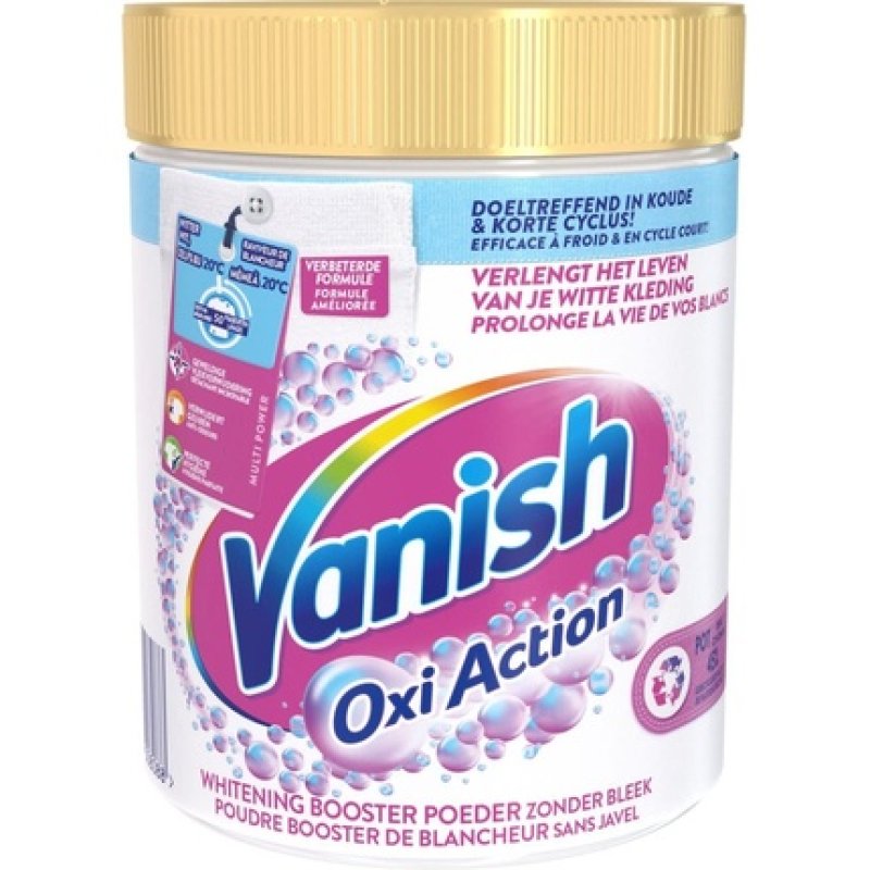 Vanish Oxi Action Whitening Powder Booster 1kg Stain Remover