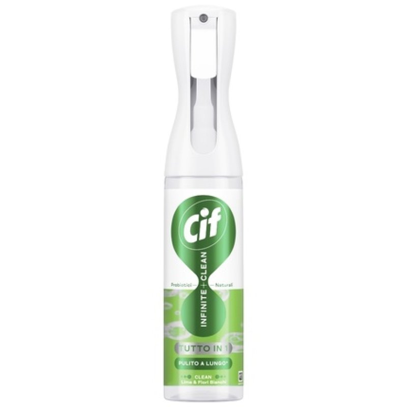 Cif Infinite Clean Spray 280 Ml Clean Lime & Fiori Bianchi