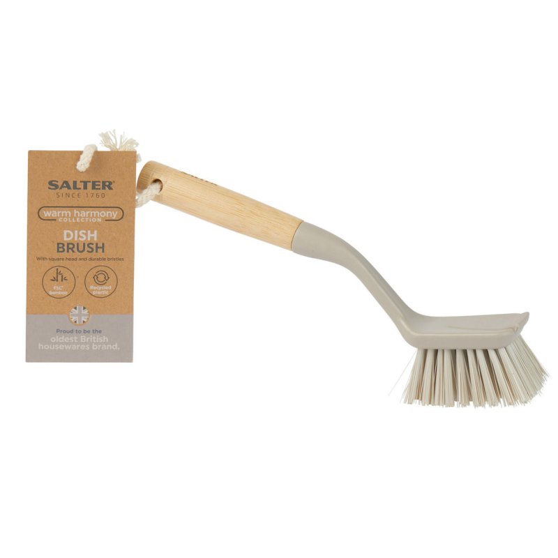 Salter LASAL71397WEU7 WARM DISH BRUSH - GREY - FSC 100%