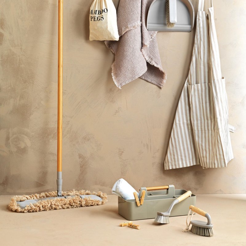 Salter LASAL71441WEU7 WARM FLUFFY FLAT MOP - GREY - FSC 100%