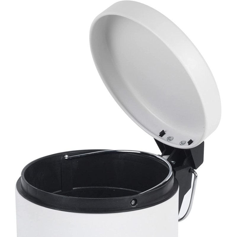 Beldray LA038098WHTAEU7 3 LITRE SOFT-CLOSE PEDAL BIN