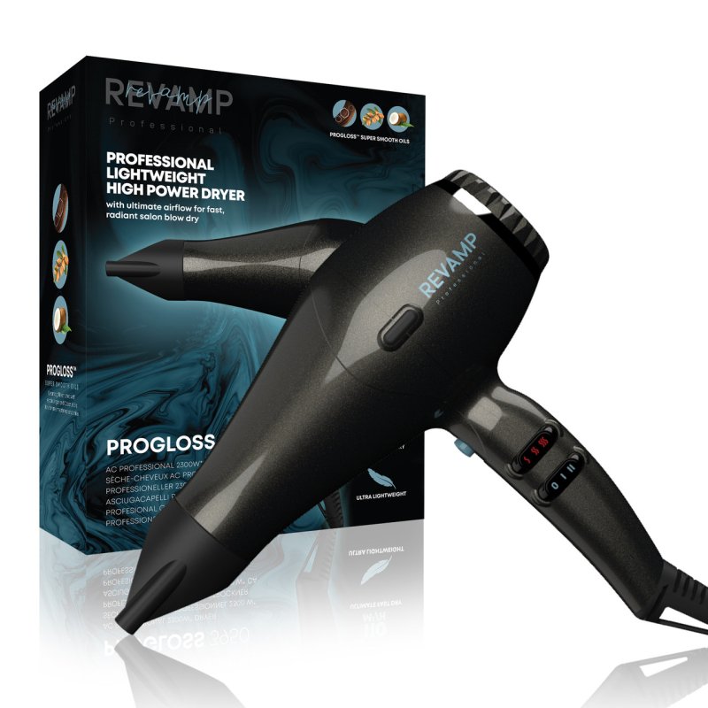 Revamp Progloss 3950 hair dryer 2300 W Black