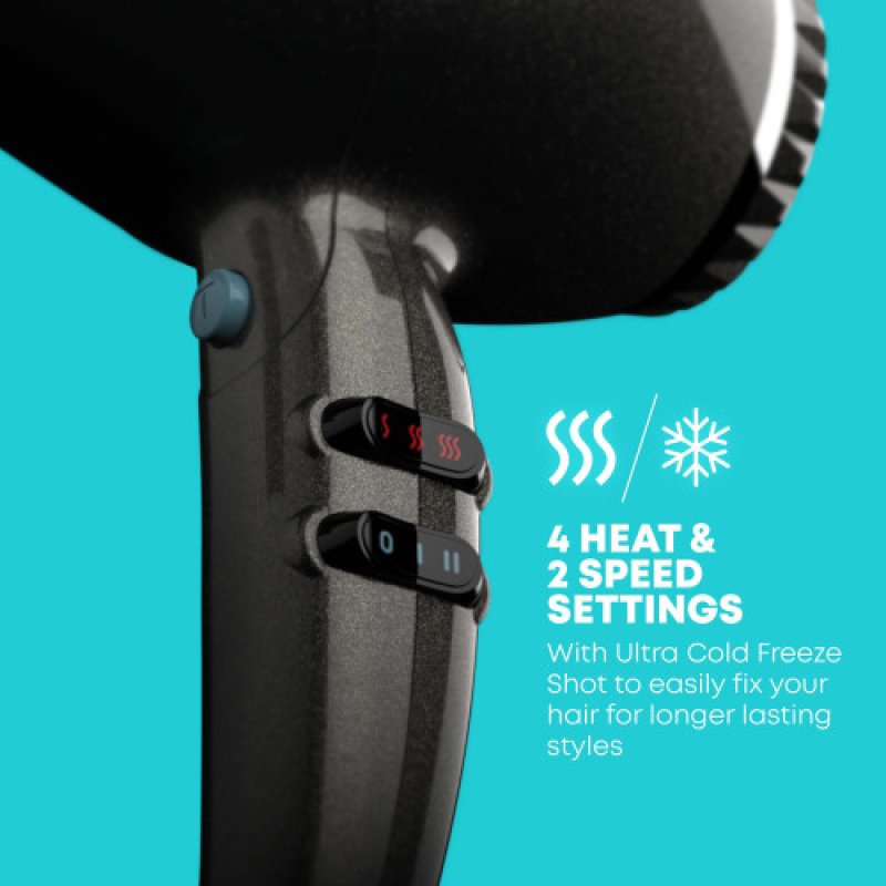 Revamp Progloss 3950 hair dryer 2300 W Black