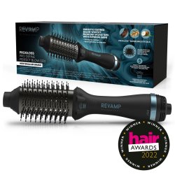 Revamp Progloss Pro Define Perfect Blow Dry Hot air brush Warm Black 900 W 3 m