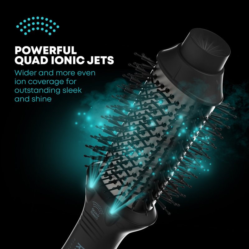 Revamp Progloss Pro Define Perfect Blow Dry Brosse soufflante à air chaud À chaleur Noir 900 W 3 m