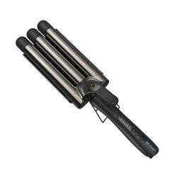 Revamp Progloss Deep Beach Waver Fer texturisant À chaleur Noir 3 m