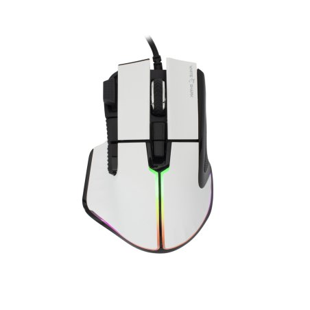 White Shark MARROK White souris Droitier USB Type-A Optique 12000 DPI