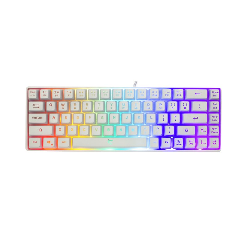 White Shark RONIN White keyboard USB QWERTY English