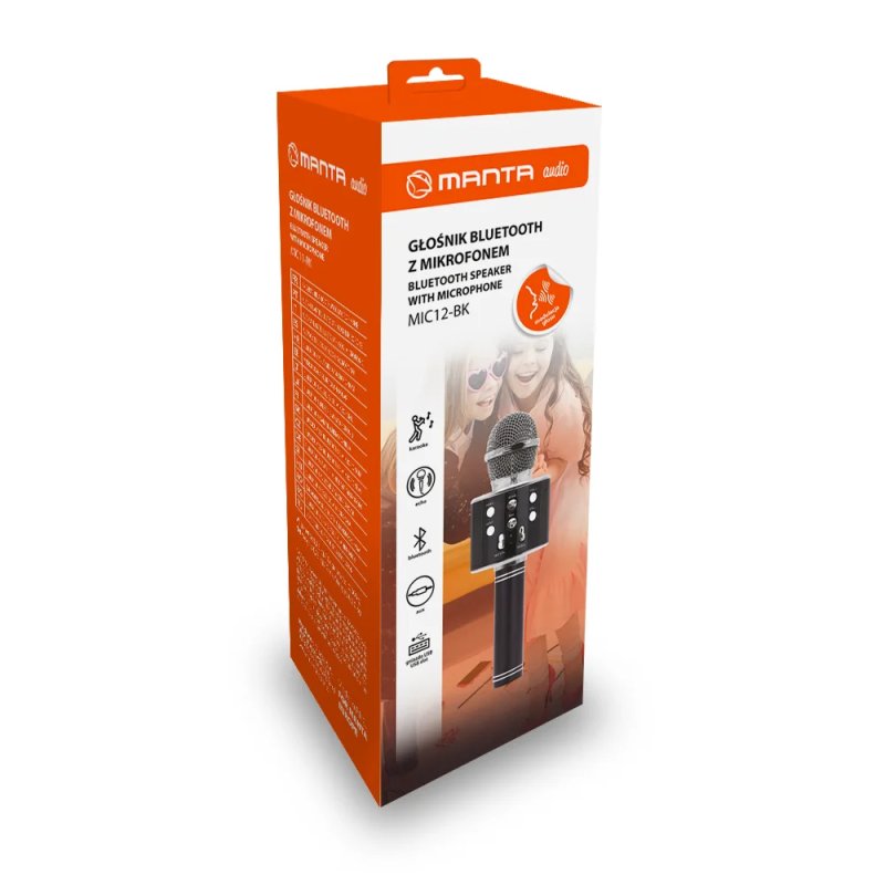 Manta MIC12-BK black