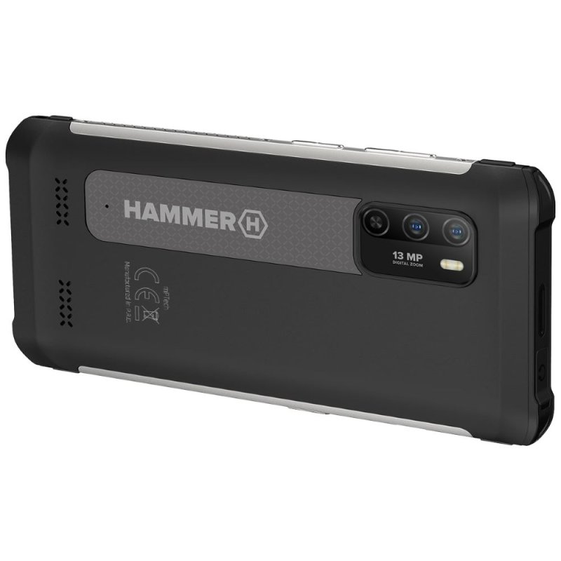 MyPhone Hammer Iron 4 Dual silver Extreme pack